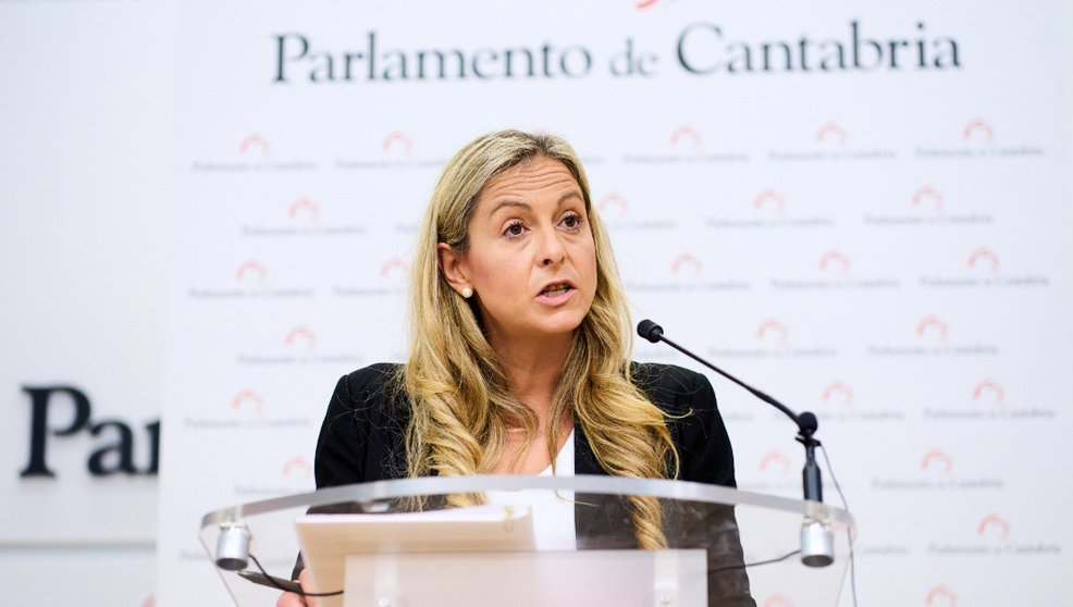 La diputada Marta García seguirá siendo parlamentaria independiente en Cantabria