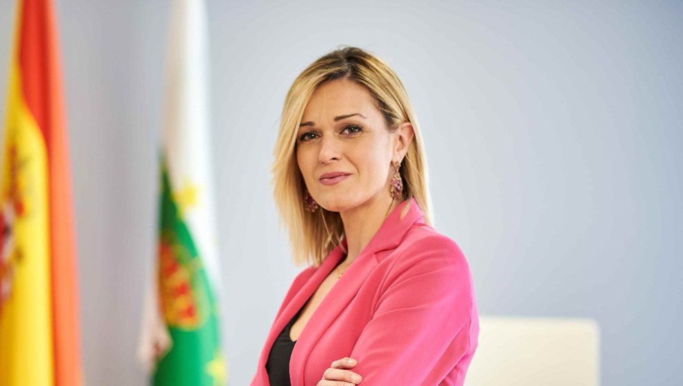 La alcaldesa de Piélagos, Verónica Samperio