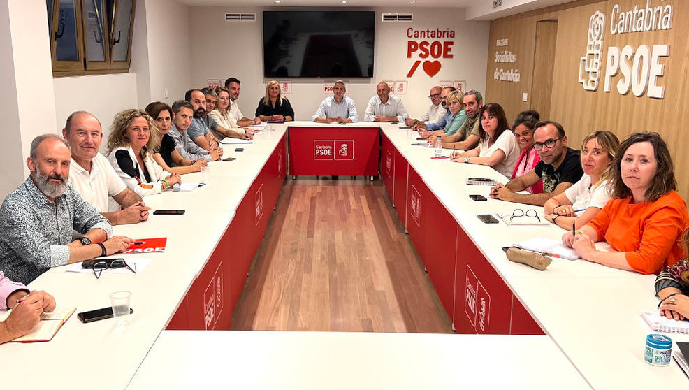 Comisión Ejecutiva Regional del PSOE de Cantabria