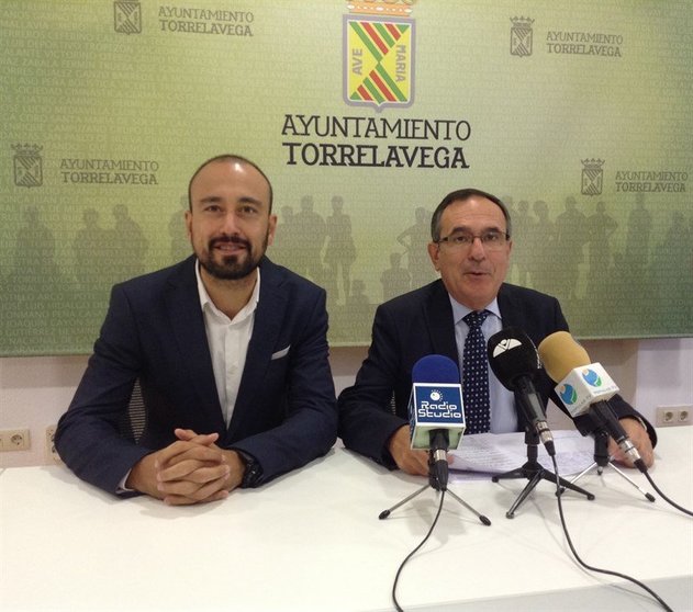 Alcalde y primer teniente de alcalde de Torrelavega