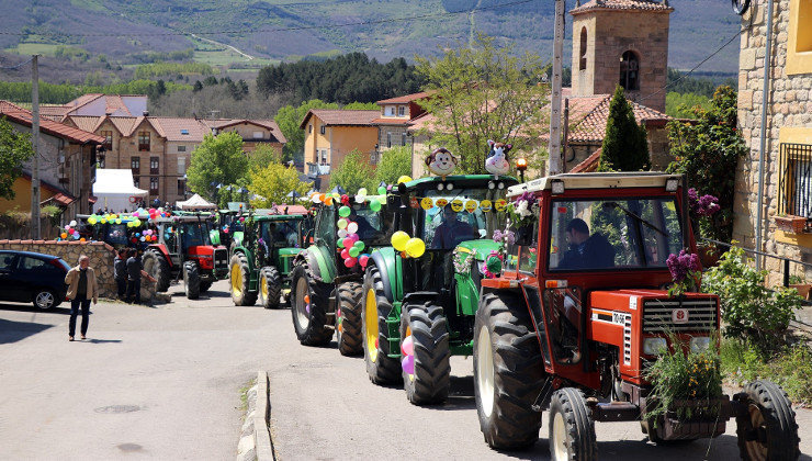 Desfile de tractores este martes en Valderredible