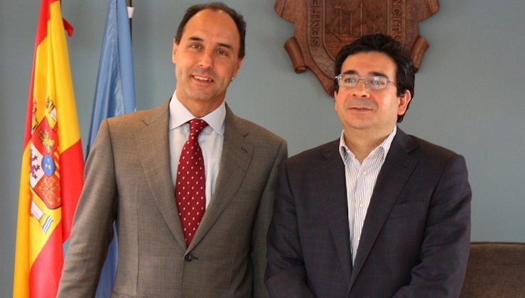 Carlos Cortina (derecha), junto a Ignacio Diego, en una imagen de archivo