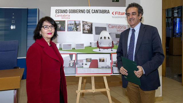 Presetación del stand de Cantabria en Fitur 2019