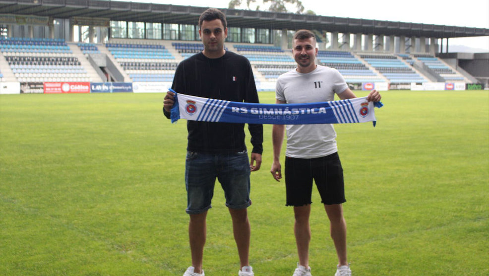 Rafa Pedrero y Alberto Montiel son nuevos jugadores de la Gimnástica | Foto- RS Gimnástica