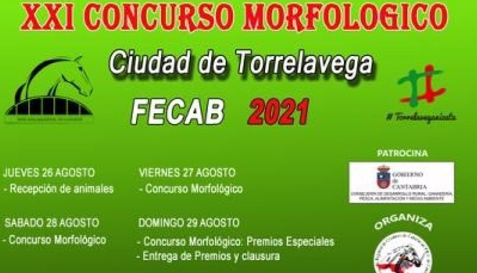 Cartel del Concurso Morfológico Ciudad de Torrelavega