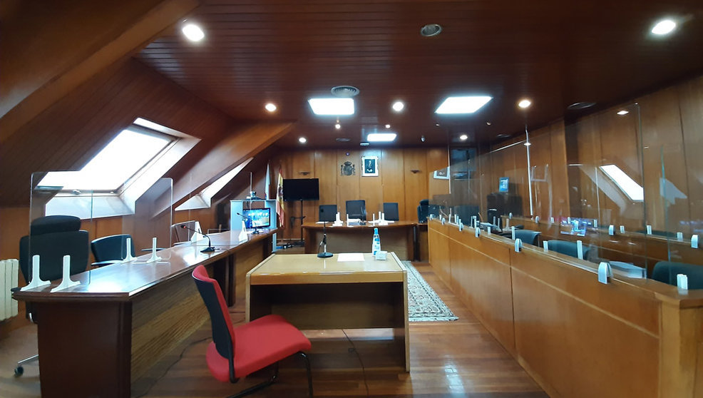 Sala de la Sección Primera de la Audiencia Provincial de Cantabria. Salesas. Juicios