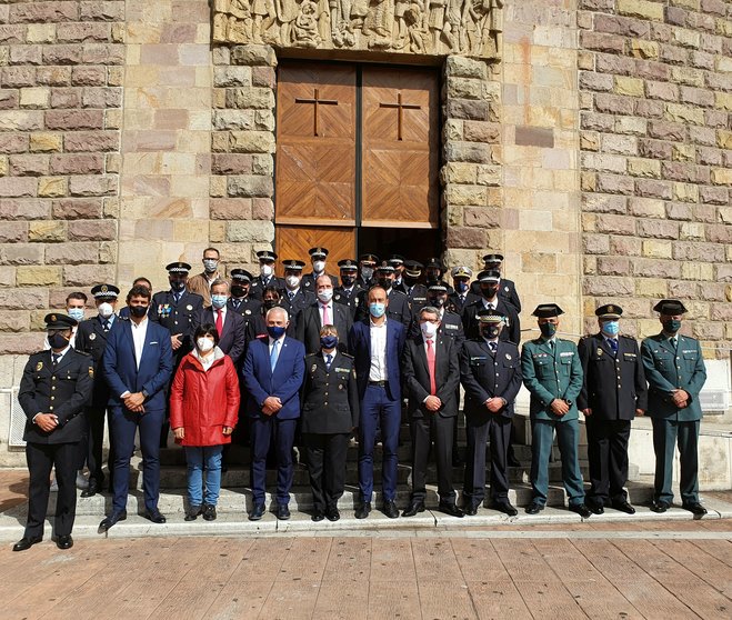 La Policía Local de Torrelavega celebra su patrón, San Miguel Arcángel