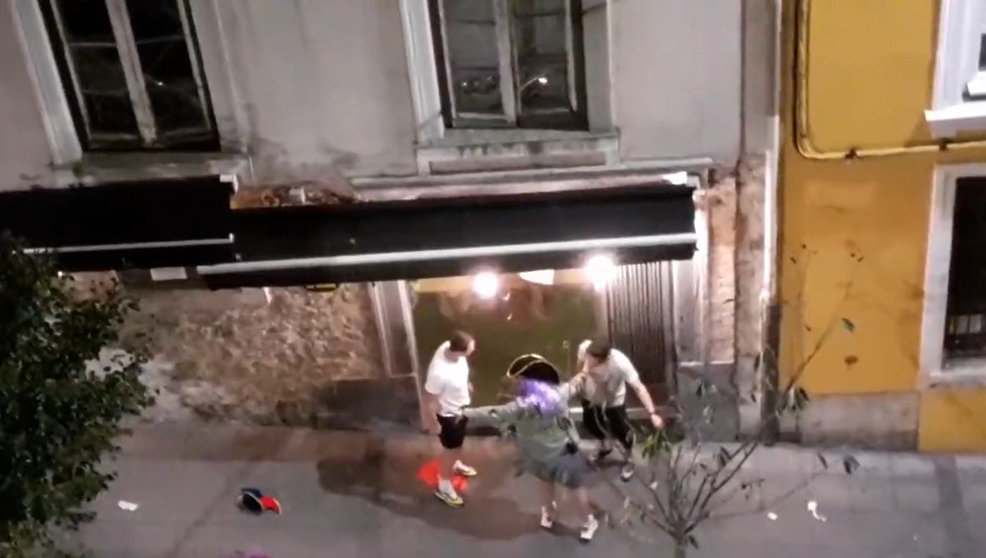 Las borracheras hartan a los vecinos de Santander | Foto- Twitter