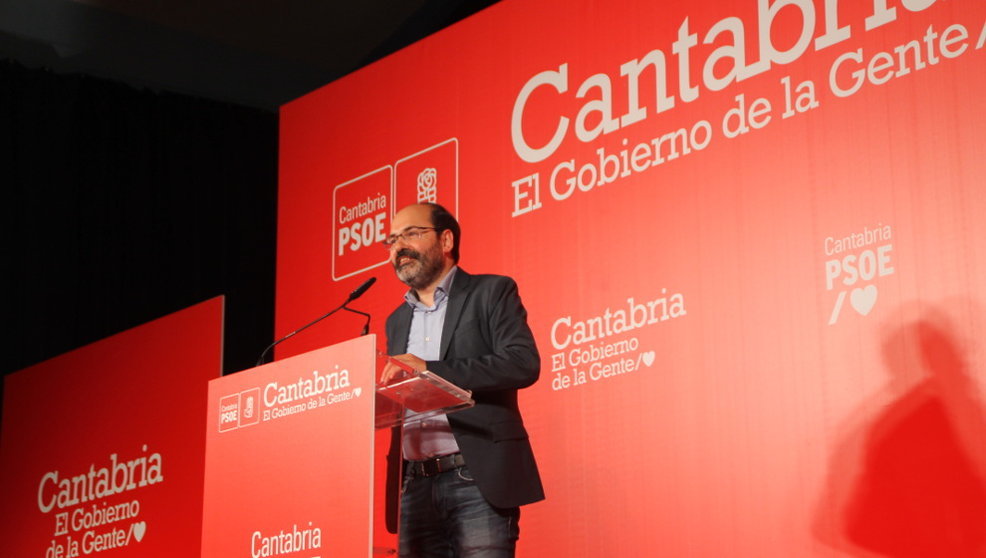 José Luis Urraca en un acto socialista. Foto| Archivo