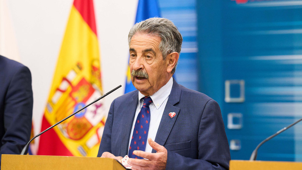 El presidente de Cantabria, Miguel Ángel Revilla