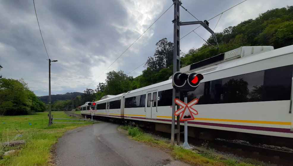 Tren de Cercanías en Cantabria