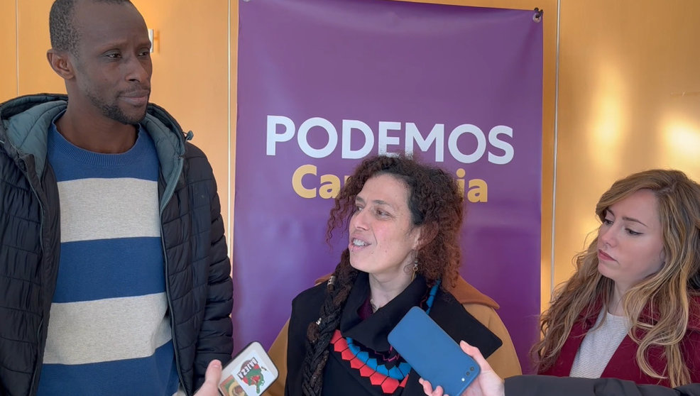 Acto de Podemos en Santander