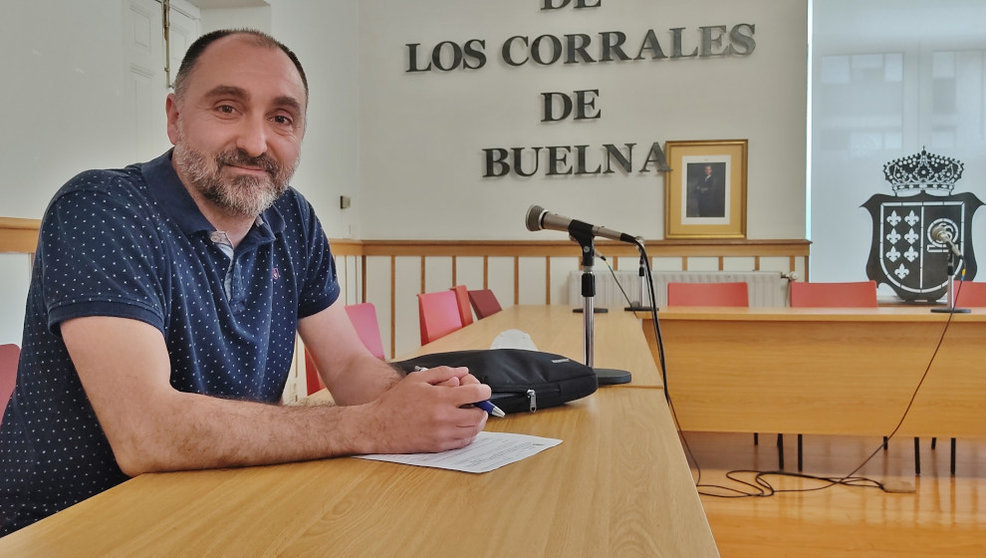 El concejal de Economía y Hacienda de Los Corrales, Germán Arce