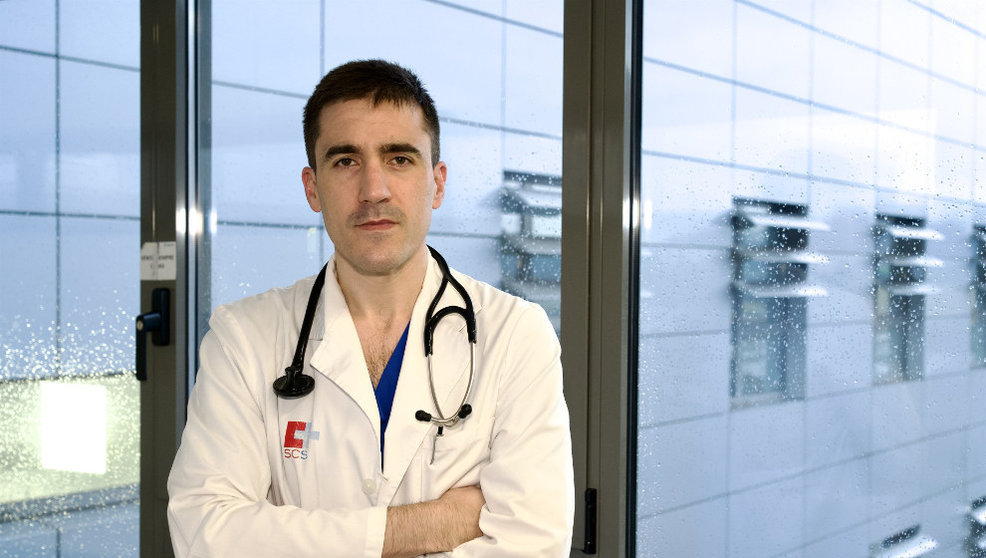 Víctor Mora, coordinador de los trasplantes de pulmón en Valdecilla