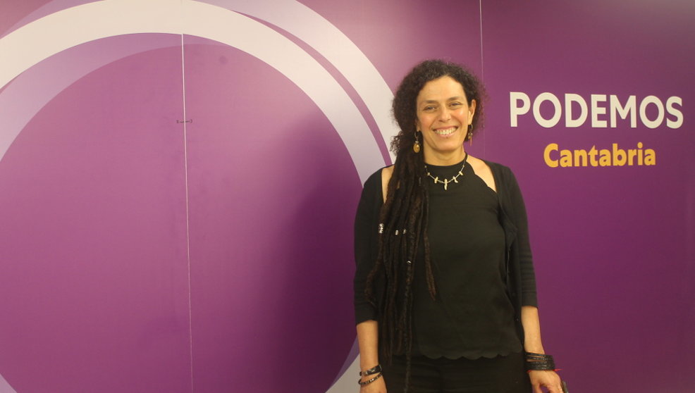 Mónica Rodero, candidata de Podemos Cantabria