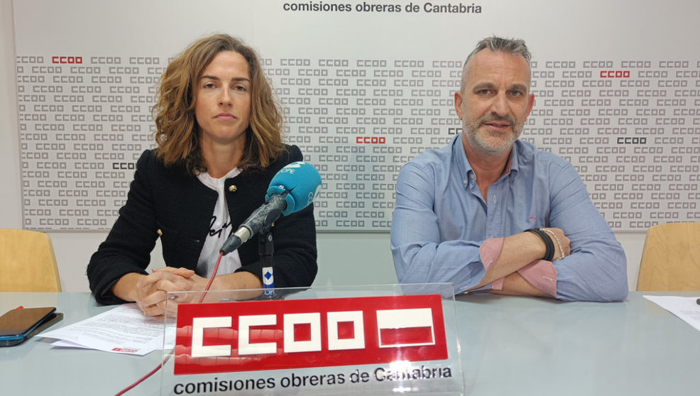 Rueda de prensa de CCOO para denunciar públicamente la %22nefasta%22 política de personal del Ayuntamiento de Torrelavega
