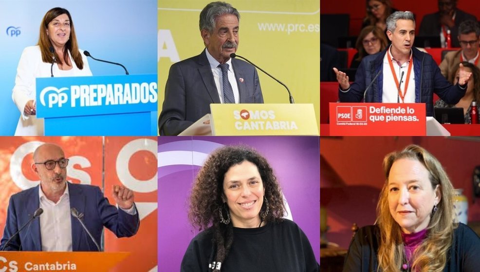 Candidatos a la presidencia de Cantabria