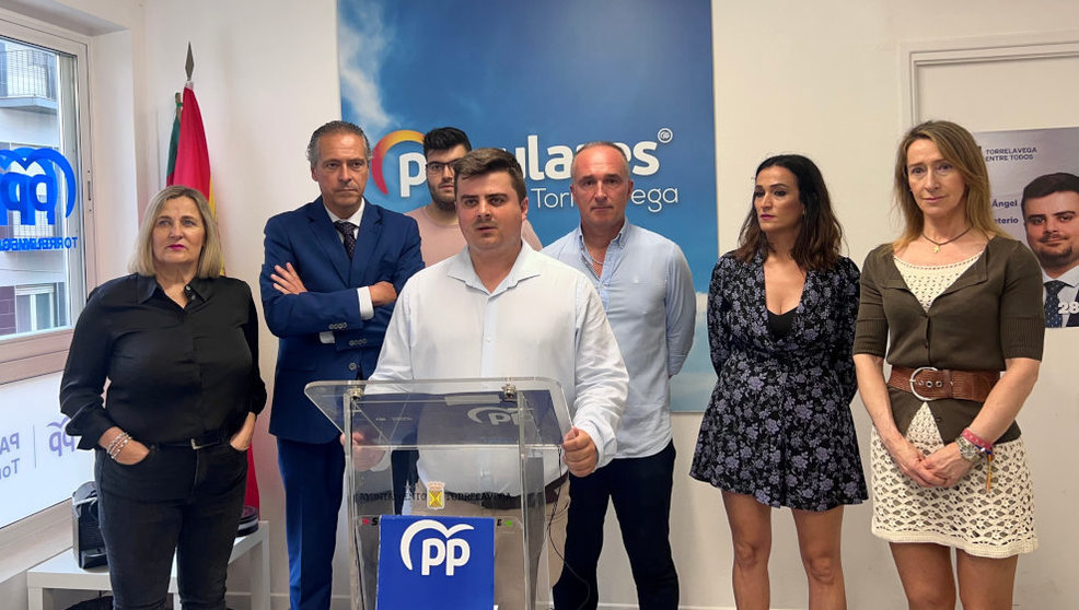 Los siete concejales que el PP de Torrelavega tendrá esta legislatura