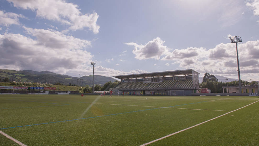 Campo de fútbol de Santa Ana, en Tanos