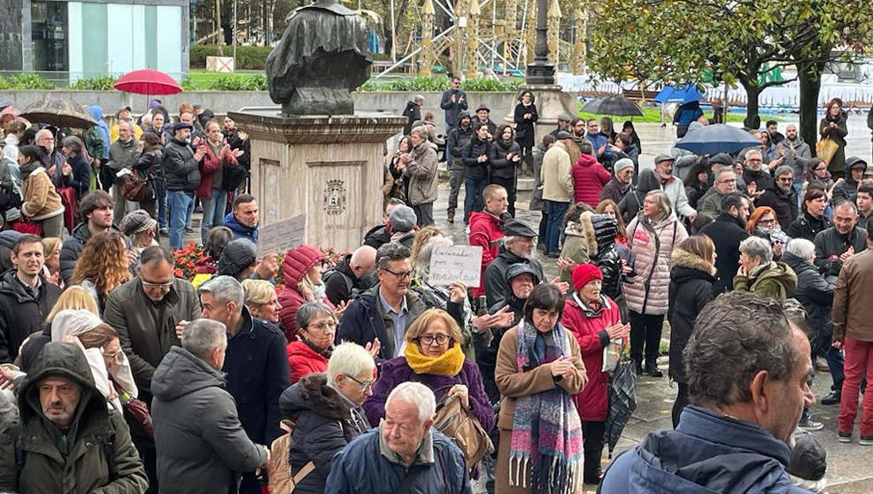 Marcha contra la derogación de la Ley de Memoria Histórica en Santander