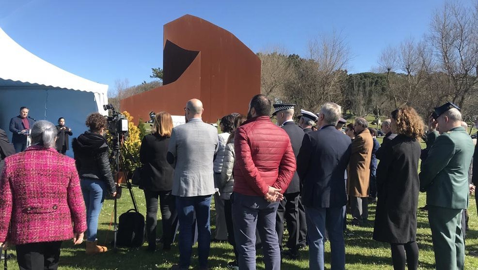 Monumento de homenaje a las víctimas del terrorismo en Santander | Foto- Archivo