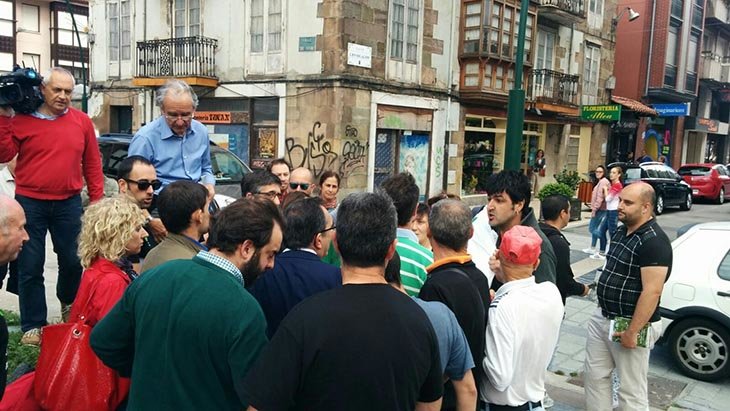 Foto cedida por los manifestantes 
