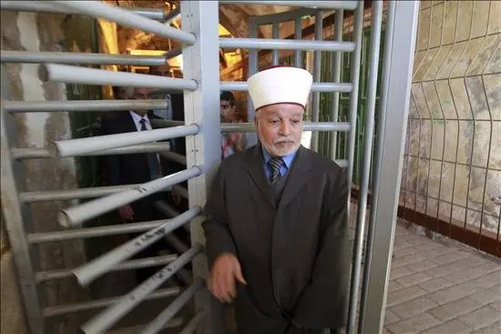 El gran mufti de Jerusal&eacute;n, Mohamed Husein. EFE/Archivo