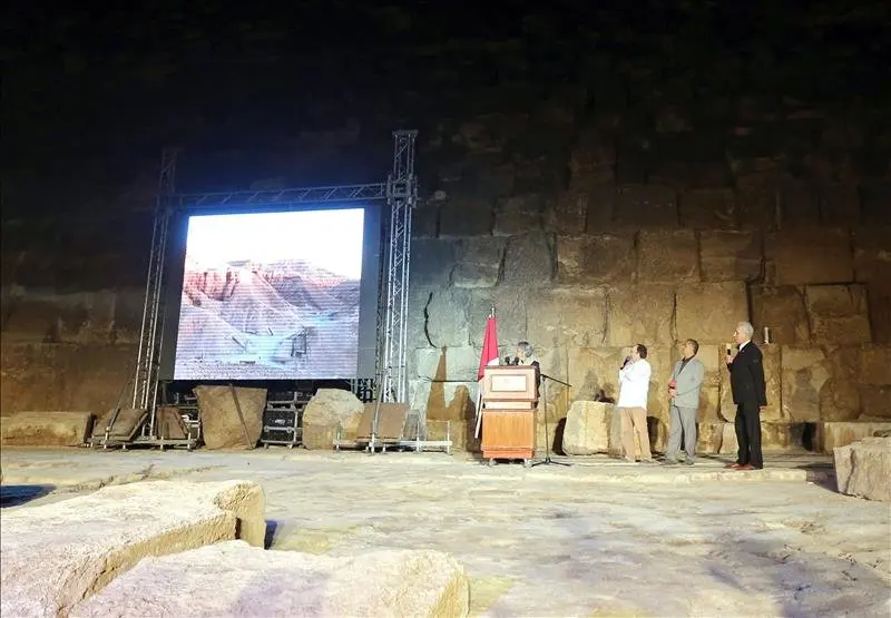 Encuentran diferencias de temperatura en los bloques de la pir&aacute;mide de Keops