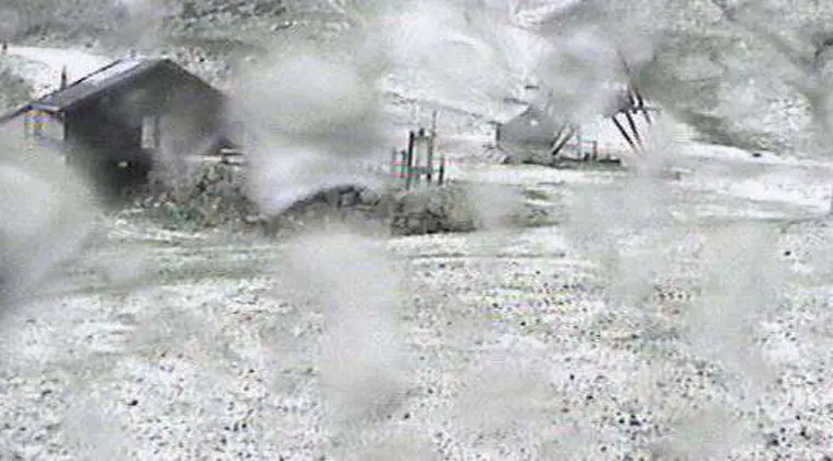 Imagen de la nevada ca&iacute;da en Alto Campoo