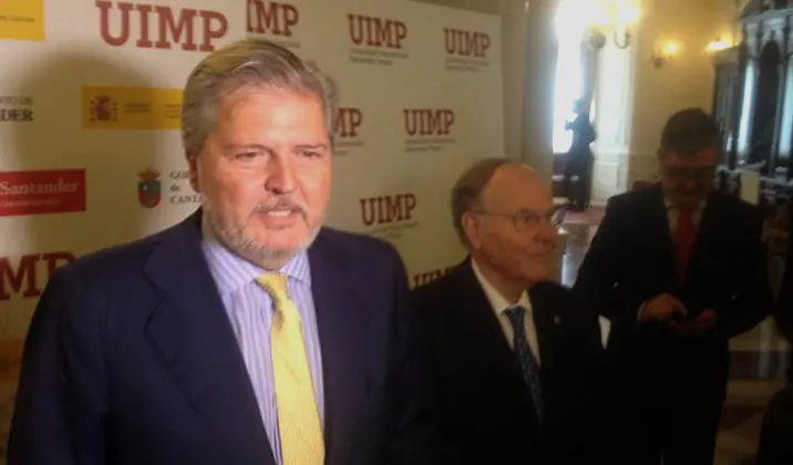 El ministro de Educaci&oacute;n en funciones, &Iacute;&ntilde;igo M&eacute;ndez de Vigo