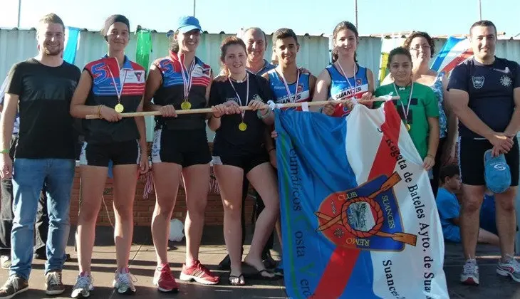 Algunos de los vencedores del torneo