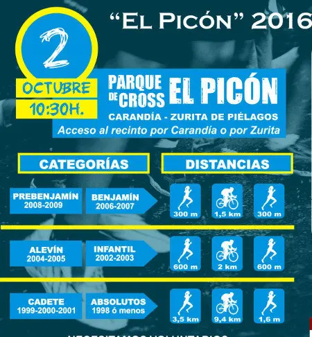CARTEL IV DUATLON POPULAR 'EL PIC&Oacute;N'