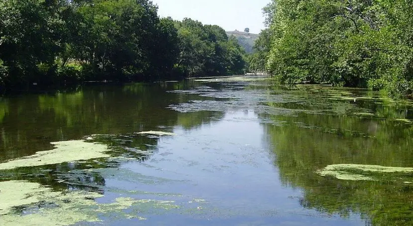 Cauce del R&iacute;o Saja