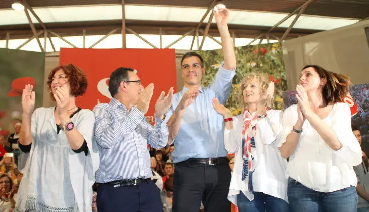 Pedro S&aacute;nchez en Torrelavega