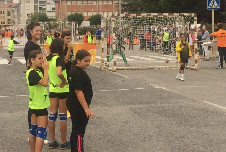 Las calles se han llenado de balonmano