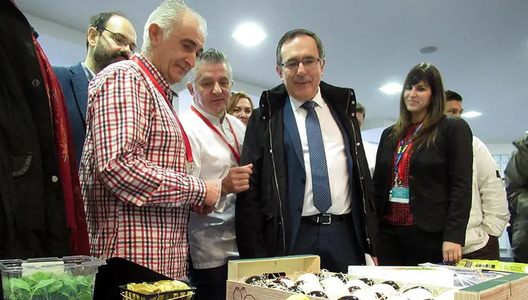 Cruz Viadero durante la inauguraci&oacute;n de Cocinart