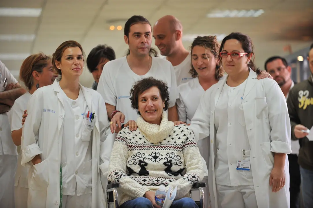 Enfermera del &eacute;bola