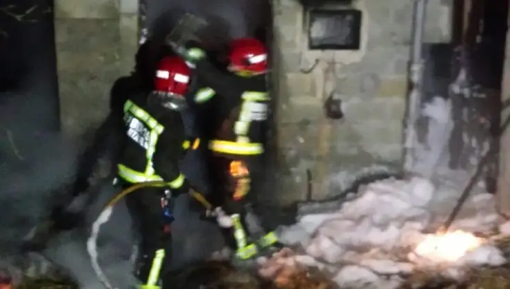 El incendio de San Felices de Buelna ha dejado dos vacas muertas