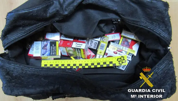 Material incautado durante la operaci&oacute;n