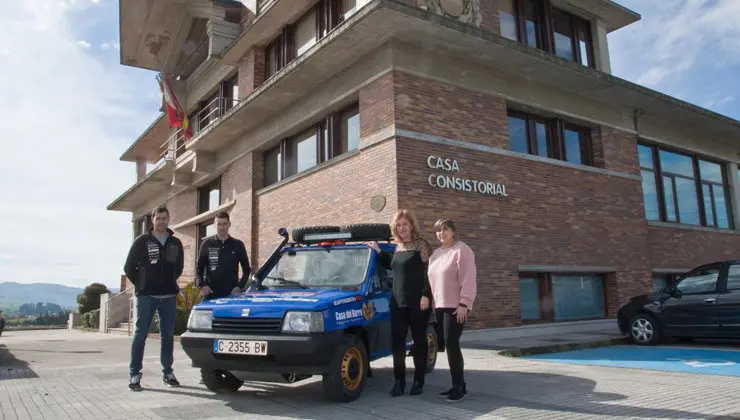 Visita de los participantes al Ayuntamiento