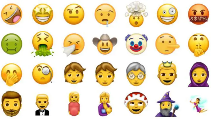 Estos son algunos de los nuevos emoticonos que podr&aacute;n usarse en los m&oacute;viles