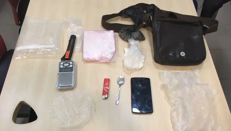 Material incautado por la Polic&iacute;a Nacional en el establecimiento de Santander