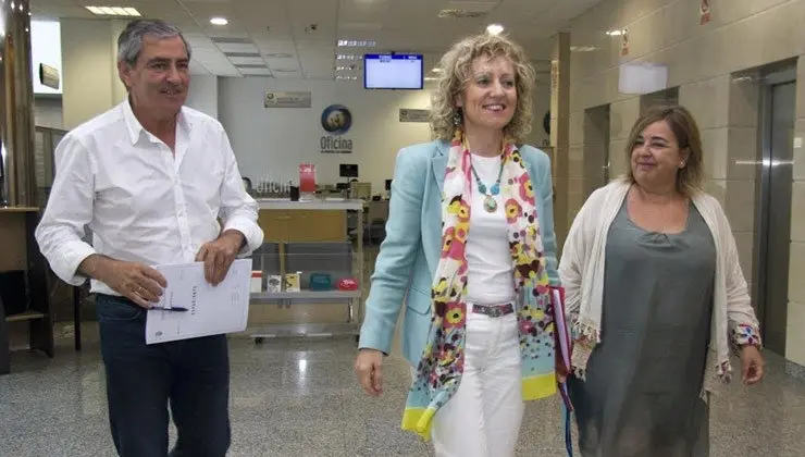 Reuni&oacute;n del alcalde con la vicepresidenta