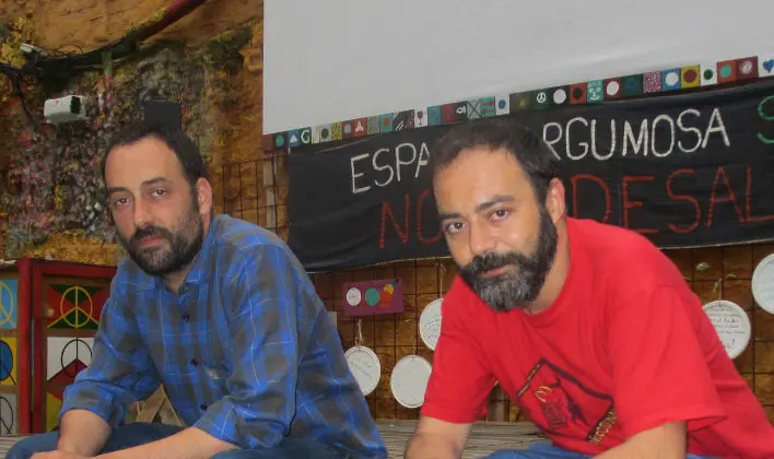 Iv&aacute;n Mart&iacute;nez y Alejandro P&eacute;rez son concejales de Asamblea Ciudadana Por Torrelavega (ACPT)