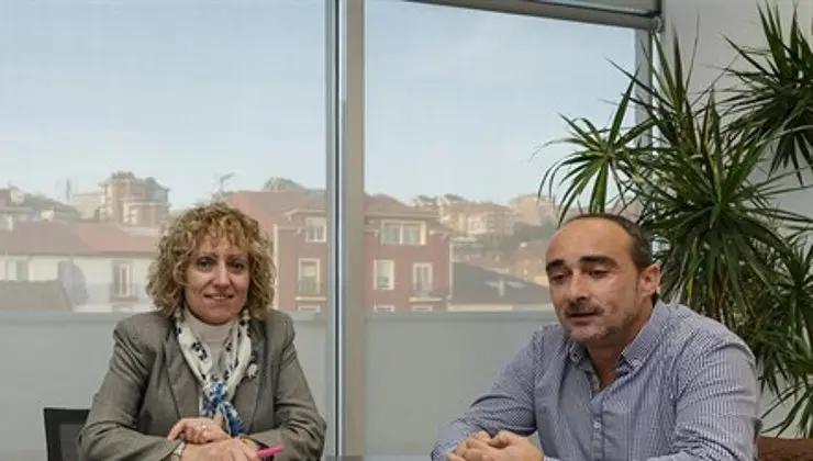 Eva D&iacute;az Tezanos y Jaime Bonachea, en una imagen de archivo