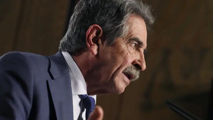 El presidente de Cantabria, Miguel &Aacute;ngel Revilla