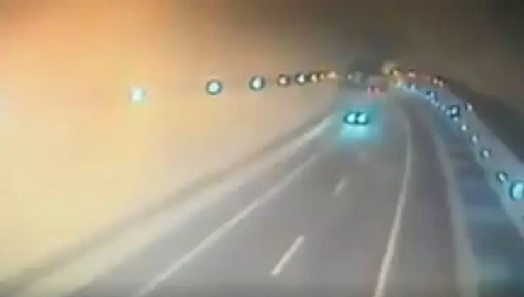 Imagen del veh&iacute;culo que minutos despu&eacute;s provoc&oacute; el siniestro del pasado d&iacute;a 12 en Caviedes