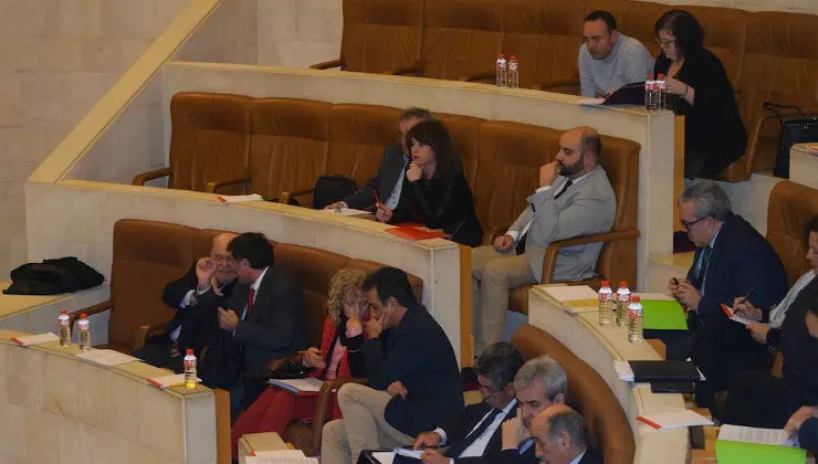 El Pleno del Parlamento de Cantabria