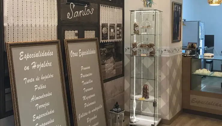 Interior de la Confiter&iacute;a Santos en Madrid. Foto: edt