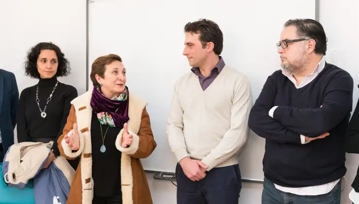 La consejera de Sanidad, Mar&iacute;a Luisa Real, en la inauguraci&oacute;n de la consulta para afectados de ELA